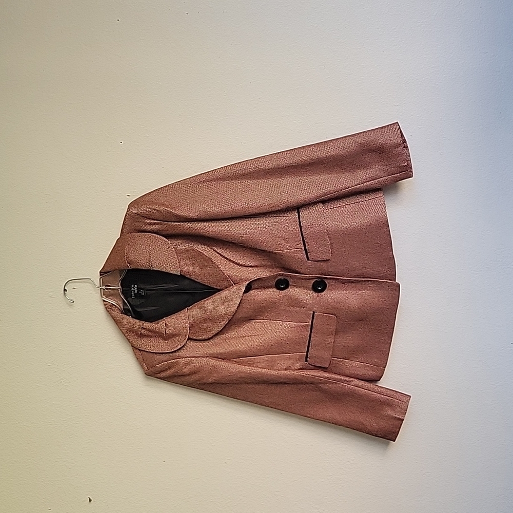 COLLECTION by Lesuit blaiser size 8 color dark orange